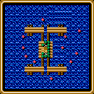 Map of Shining Force 2's Battle #16