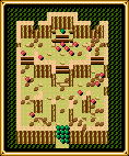 Map of Shining Force 2's Battle #18