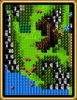 Map of Shining Force 2's Battle #39