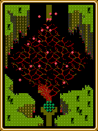 Map of Shining Force 2's Battle #40