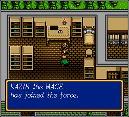 Kazin the MAGE has joined the shining force