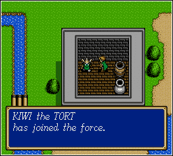 KIWI the TORT has joined the shining force