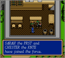 SARAH the PRST and CHESTER the KNTE have joined the shining force