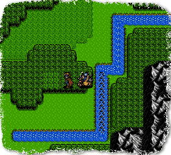 This is where the Elven Town is in Shining Force II
